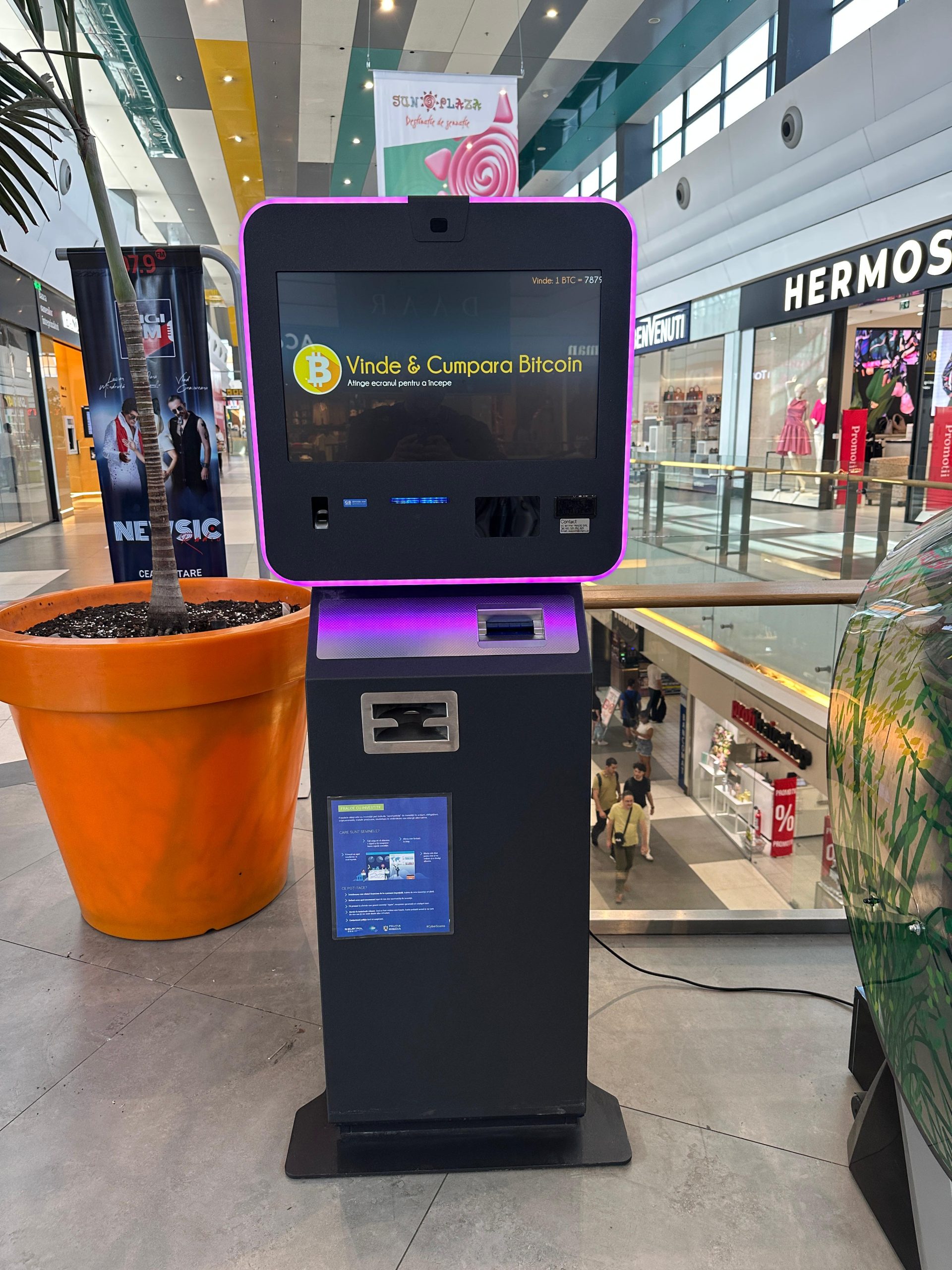 Bitcoin ATM Bucuresti Sun Plaza - Cumpara Bitcoin sau vinde Bitcoin in  Bucuresti